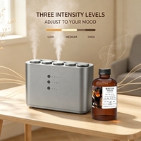 Diffuseur d'arômes intelligent 5 en 1, 5 atomiseurs indépendants, contrôle par application WiFi, machine à parfum