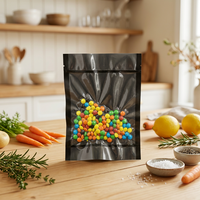 Sacs d'emballage sous vide transparents en PA/PE/Nylon de qualité commerciale, thermoscellables, résistants à l'humidité, avec impression en héliogravure, pour snacks