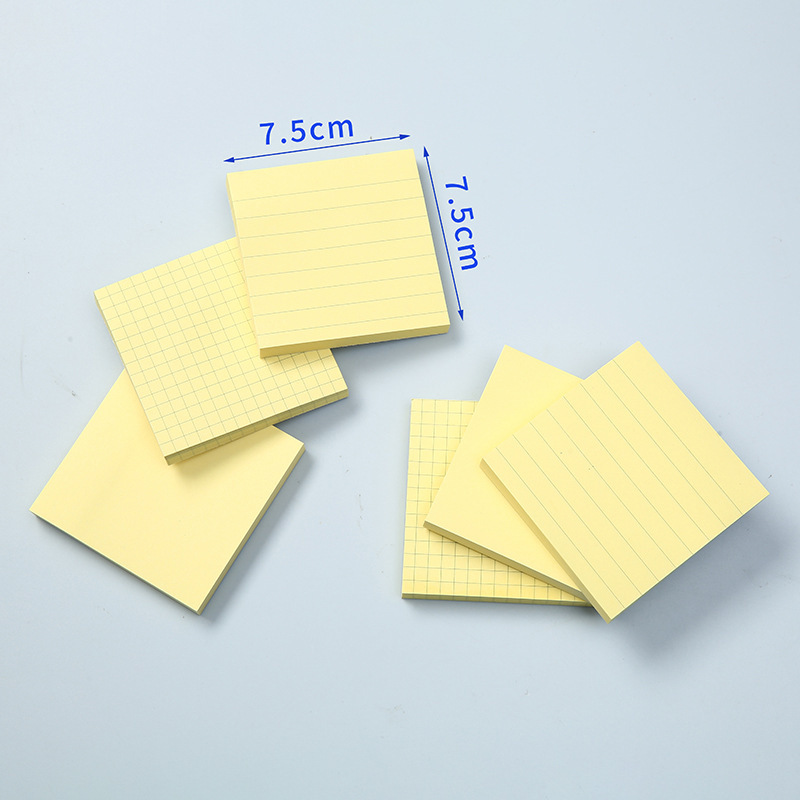Light yellow-7.5 * 7.5cm
