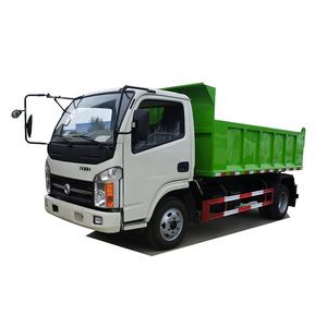 东风小型3-5吨沙土垃圾自卸车,用于运输城市垃圾