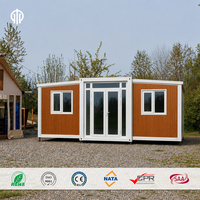 Maison conteneur à grain de bois, cadre blanc, multi-pièces, préfabriquée, modulaire, avec salle de bain, pour projets hôteliers, camping, complexes de villégiature, vente en gros