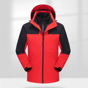 Arctic Fleece Outdoor Windproof Waterproof 3-in-1 Jacket Unisex Full Sleeve With Removable Liner - Product Image 4