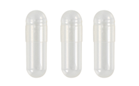 Haute qualité, clair, 00 #   Capsules vides en HPMC