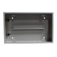 Boîtier de distribution de disjoncteurs 3*12 voies, 36 voies, 48 voies, 54 voies, en métal avec rail DIN