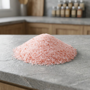 Sal de Roca Comestible Natural Rosa Claro del Himalaya, Granos Refinados, Ideal para Cocinar y como Sal de Mesa, Sal Fina Rosa Oscura del Himalaya - Product Image 1