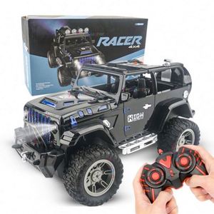Coche Todoterreno RC de Plástico a Escala 1:10, Sensor Manual, Doble Modo, Rotación Libre, Control Remoto Eléctrico, Cable USB, Alcance de 50M - Product Image 1