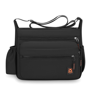 Cross-border New Large-capacity Outdoor Travel Single-<b>shoulder</b> <b>Bag</b> Multi-compartment Waterproof <b>Nylon</b> Breathable Lightweight - Product Image 3