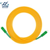 Kabel Patch Fiber Optik Luar Ruangan LC UPC-LC UPC SX SM Simplex Single Mode G652D untuk Penggunaan FTTX dengan Garansi 20 Tahun