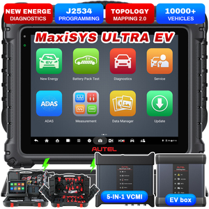 ชุดอุปกรณ์วินิจฉัย Autel MAXISYS Ultra EV MSULTRAEV พร้อมเครื่องมือโปรแกรม MAXIFLASH VCMI สำหรับการเขียนโปรแกรม OBD2 สำหรับเครื่องยนต์รถยนต์ - Product Image 2