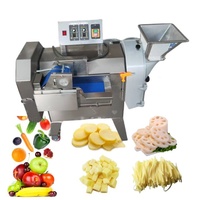 Máquina Cortadora de Verduras Económica, Cortadora Comercial de Cebolla, Cortadora de Verduras en Cubos de Patata, Máquina Rebanadora Automática de Repollo