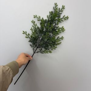 Fiori Secchi, Foglie di Abete, Fogliame di Abete Verde, Rami Decorativi per <span class=keywords><strong>Giardino</strong></span> e Paesaggistica, Aghi di Pino per Allestimenti Museali - Product Image 3