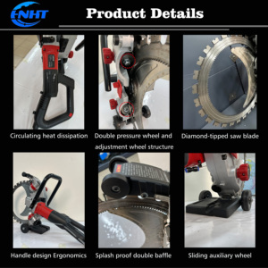 เครื่องเลื่อยตัดคอนกรีตกำลังสูงสำหรับงานก่อสร้าง - Product Image 4