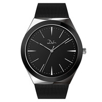 Jam Tangan Pria Bisnis Klasik Mesin Quartz Tahan Lama Logo Kustom
