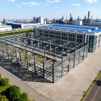 Bâtiment modulaire en acier préfabriqué pour salle de sport, bureau, usine, atelier, entrepôt, hangar
