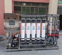 Filter Air Mata Air 5000l/jam 5 Kubik, Filtrasi Air Sungai UF, Sistem Pemurnian Air Sumur Bor Mesin Ultrafiltrasi