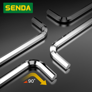 ชุดประแจหกเหลี่ยมหัวบอล 9 ชิ้น แบบยาว หัวบอลยาว ทำจากเหล็ก รูปตัว <span class=keywords><strong>L</strong></span> สีเงิน ประแจหกเหลี่ยมปลายบอล ประแจปลายกล่อง - Product Image 2