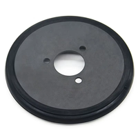 Disque de transmission de roue de friction avec anneau en caoutchouc pour souffleuse à neige