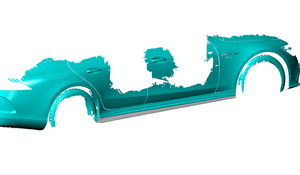 Extensions de jupes latérales en fibre de carbone X290 pour <span class=keywords><strong>Mercedes</strong></span> Benz <span class=keywords><strong>AMG</strong></span> <span class=keywords><strong>GT</strong></span> 50 Coupé 4 portes 2019-2020 - Product Image 5