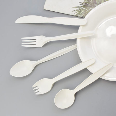 Compostable Eco High Quality Tableware Biodegradable Dispensable Cutlery