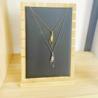 Vente en gros de nouveaux produits Carte du pays Carte de Palestine Collier de couple Collier personnalisé en acier inoxydable