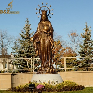 Jardín religioso al aire libre Estatuas de bronce de la escultura de la Asunción de María - Product Image 6