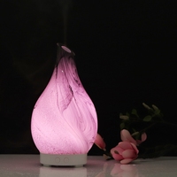 Diffuseur d'arômes à ultrasons sans eau, humidificateur créatif en verre pour bureau et maison, cadeau original