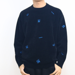 Pull en laine à col rond pour homme, respirant, silencieux et luxueux, idéal pour l'automne - Product Image 1