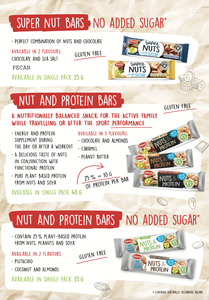 Barre de noix à haute teneur en protéines, sans sucre ajouté, faible en glucides, noix de coco et amandes, barre de noix, collation pour l'heure du thé, remplacement de repas - Product Image 2