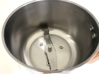Moulin à café électrique professionnel de haute qualité, mini, à 2 lames en acier inoxydable, capacité de 200 g, durable, pour la maison et l'extérieur