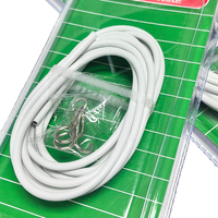 Boîte en PVC de 2 mètres de fil de rideau en plastique extensible enduit de fil de rideau