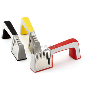 Venta caliente profesional 4 en 1 afilador de tijera para cuchillos afilado de bordes malvados para cuchillos rectos y dentados - Product Image 5