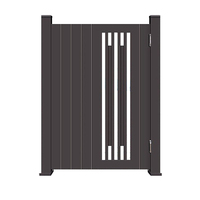 Porte coulissante automatique en aluminium de style moderne, haute sécurité, durable, écologique, pour usage résidentiel et commercial, petite porte
