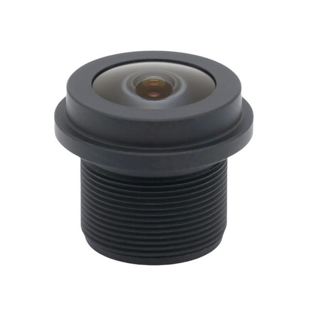 2.6mm F2.5 M12 Fisheye Camera Lens 160 Degree Wide Angle for 1/2.9 Inch Smart Doorbell Robot Camera