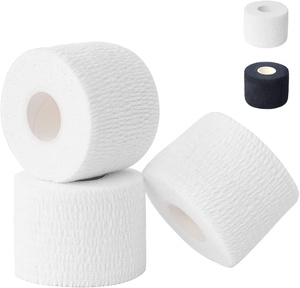 Vendaje Adhesivo Elástico de Alta Calidad Aprobado CE <span class=keywords><strong>para</strong></span> Ejercicio, Ligero y Flexible de Algodón <span class=keywords><strong>para</strong></span> Levantamiento de Pesas - Product Image 4