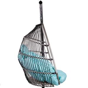 Sedia a dondolo moderna in acciaio inossidabile fatta a mano con supporto pieghevole, set da giardino per interni ed esterni <span class=keywords><strong>Danda</strong></span> - Product Image 2