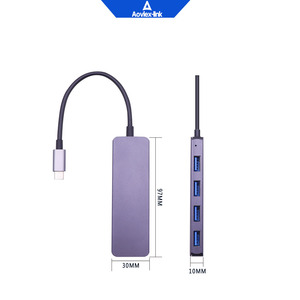 4 En 1 <span class=keywords><strong>puertos</strong></span> Desktop Hub Splitter <span class=keywords><strong>PC</strong></span> de alta velocidad <span class=keywords><strong>USB</strong></span> 3,0 Adaptador de 4 <span class=keywords><strong>puertos</strong></span> Estación de acoplamiento de carga 3,0 <span class=keywords><strong>USB</strong></span> Hub - Product Image 3