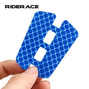 Riderace - Juego de 4 <span class=keywords><strong>Pegatinas</strong></span> Reflectantes para Bicicleta, Reflectores para Radios de Rueda, Advertencia de Seguridad, Tiras Reflectantes para Llantas de Bicicleta de Montaña - Product Image 1