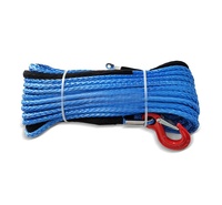 Câble de treuil en Dyneema marin, ligne de sécurité, manchon de protection pour le remorquage de camions, 0,12 x 25 m, accessoires de quincaillerie pour bateaux, yachts