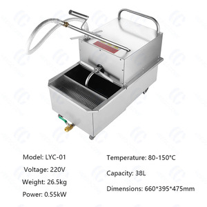 Chariot de filtration d'<span class=keywords><strong>huile</strong></span> en acier inoxydable pour équipement de cuisine de restaurant et restauration rapide / <span class=keywords><strong>Filtre</strong></span> de <span class=keywords><strong>friteuse</strong></span> de haute qualité - Product Image 6