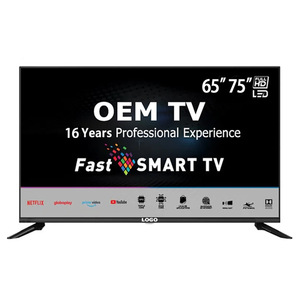 จัดหาโดยตรงจากโรงงาน ทีวีแอนดรอยด์สมาร์ททีวี LED 120Hz พร้อมหน้าจอ UHD ขนาด 65"-100" สีดำ สำหรับโรงแรมและบันเทิงภายในบ้าน ขนาด 32 นิ้ว - Product Image 3
