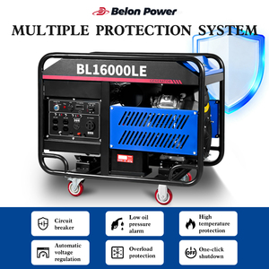 Générateur à essence monophasé 110/220V à double tension, alternateur 100% cuivre, 60HZ, exporté vers l'Amérique du Sud pour la production industrielle - Product Image 6