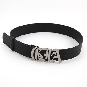 <span class=keywords><strong>Ceinture</strong></span> en cuir PU classique 2025, marques de mode, ceintures Y2K, ceintures en cuir pour hommes et femmes - Product Image 3