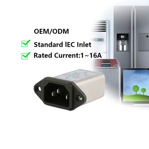 Standart Fiş Arayüzü Uyumluluğuna Sahip IT İletişim Ekipmanları <span class=keywords><strong>Test</strong></span> Cihazları Ev Aletleri için VIIP EMI Güç Filtresi - Product Image 6