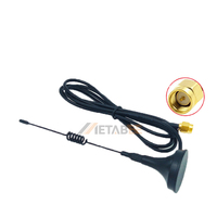 Antena WiFi de Doble Banda Impermeable IP67, 2.4G 5.8G, Alta Ganancia 5dBi, Montaje Magnético Tipo Pagoda con Cable de 2m para Router y Módem