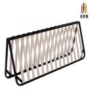 Metal Tube <strong>Folding</strong> <strong>Bed</strong> <strong>Frame</strong> with Double Size - Product Image 1