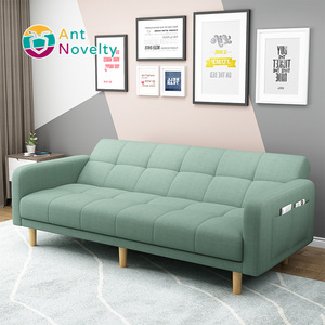 Antnovel antnovel 2 CHỖ NGỒI màu hồng sofa giường có thể gập lại vải đa năng cho phòng khách phòng ngủ ăn uống ngoài trời khách sạn phòng tập thể dục bên ngoài sử dụng - Product Image 2