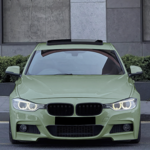 กระจังหน้า AURON สีดำ ทรงไตคู่ แบบสองแถบ วัสดุ ABS สำหรับรถยนต์ซีรีย์ 3 รุ่น F30 F35 ปี 2013-2018 รุ่นก่อน LCI ชุดแต่งกระจังหน้า - Product Image 5