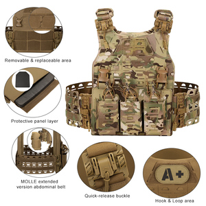 Gilet tattico in Nylon <span class=keywords><strong>1000d</strong></span>, - Product Image 2