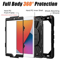 Funda de Silicona Premium para Tablet PC, para Viajeros, con Soporte, Resistente a Impactos, para iPad 10.2 7ª/8ª/9ª Generación
