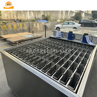 Stock disponible Afrique Bloc Fabrication de glace Cube industriel Machine à glaçons Machine à glace commerciale